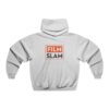 Tagline Hoodie in White - Image 2